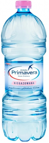 Вода минеральная Primavera п/бут негазированная 1 л 