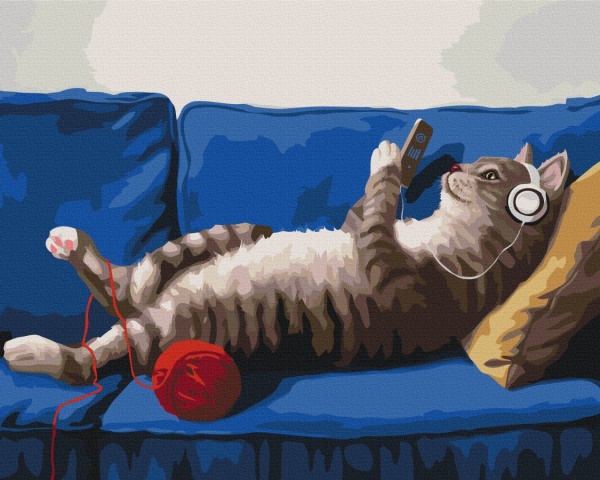 Картина за номерами Лінива неділя ©Lucia Heffernan 40x50 см Brushme 