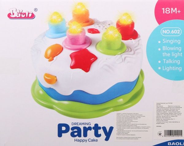 Іграшка розвивальна Shantou Музичний торт F437456
