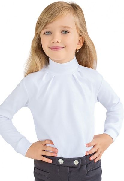 Гольф Модний Карапуз р.128 белый 03-00594-0 