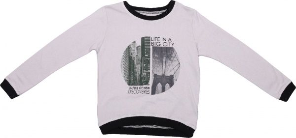 Джемпер детский Фламинго р.140 серый * 