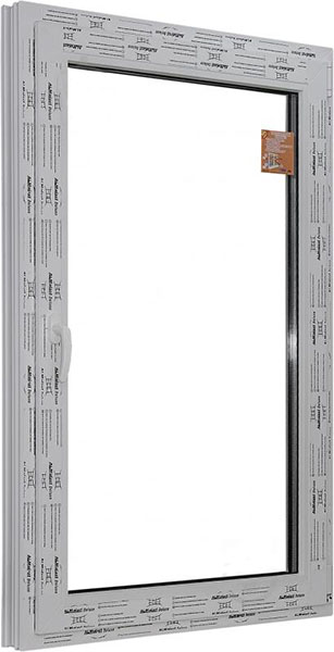 Окно поворотно-откидное ALMplast Delux 70 600x1000 мм правое 