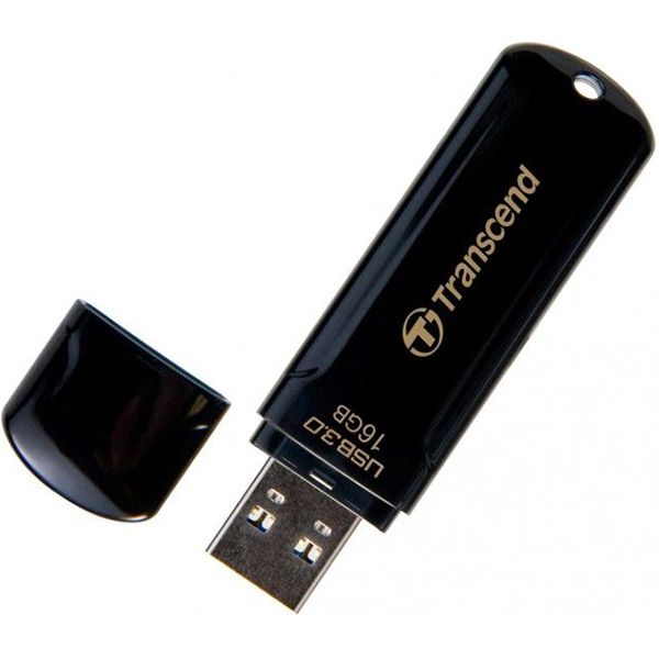 USB-флеш-накопичувач Transcend JetFlash 700 16 GB black