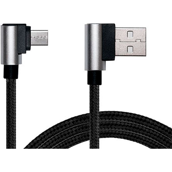 Кабель Real-el USB – microUSB 1 м чорний (USB 2.0 Premium AM-Micro USB 1) 