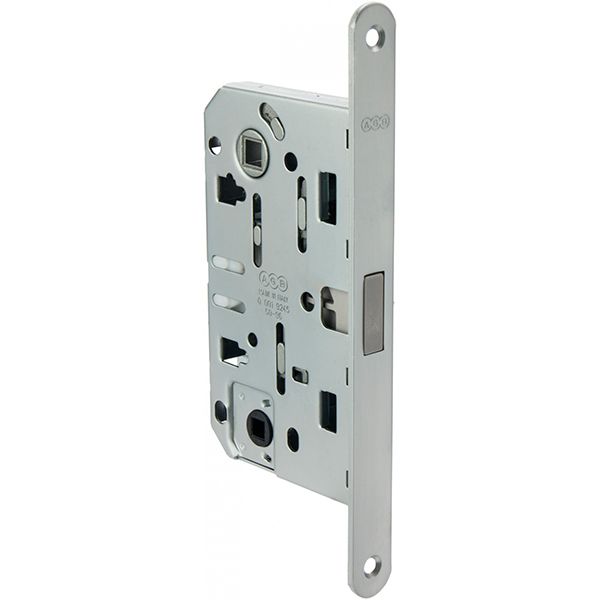 Дверний замок міжкімнатний AGB Mediana Polaris WC 96 матовий хром