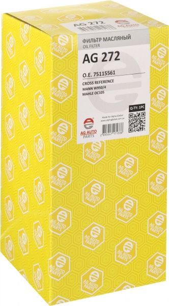 Фільтр масляний AG Autoparts AG 272 