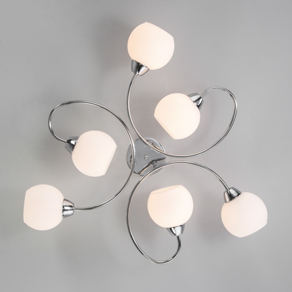 Світильник Strotskis Tulia 6x40 Вт E27 хром 30136/6 (хром) 