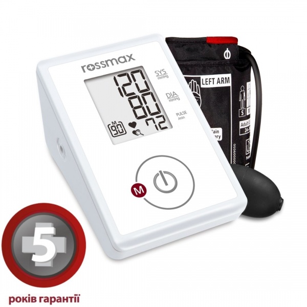 Тонометр Rossmax CH91 полуавтоматический