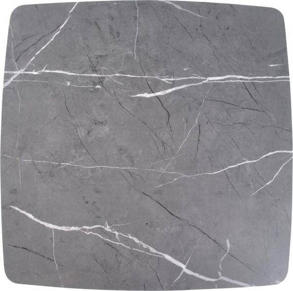 Стіл журнальний BRW Ferrara 750x410x750мм чорний/сірий камінь 