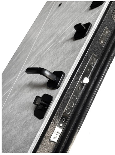 Двери входные Двері БЦ Буковель мрамор 2050x860 мм левые