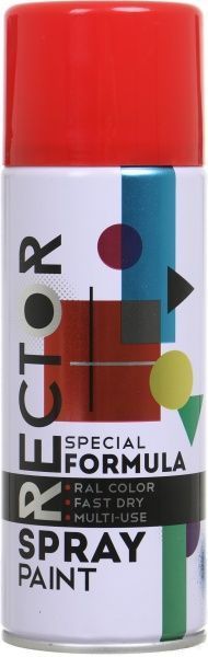 Емаль RECTOR 400 мл 3020 червона