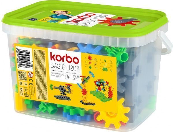 Конструктор Korbo Basic 120 деталей