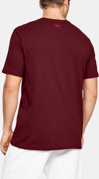 Футболка Under Armour UA GL Foundation SS T 1326849-615 S бордовий