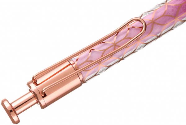 Ручка шариковая автоматическая Gradient pink 