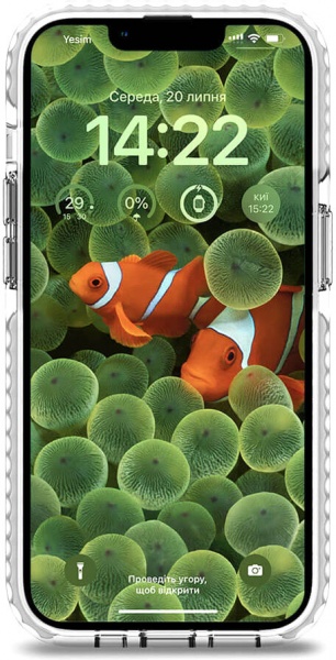 Прозорий чохол oneLounge 1Mag Bumper MagSafe для iPhone 14 Plus