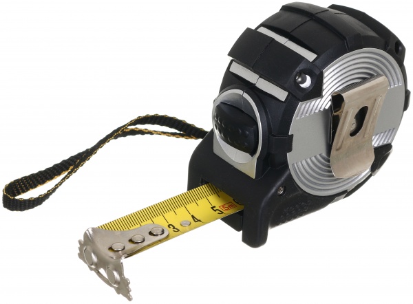 Рулетка BauGut автолок с магнитами 5G74X 5 м x 19 мм