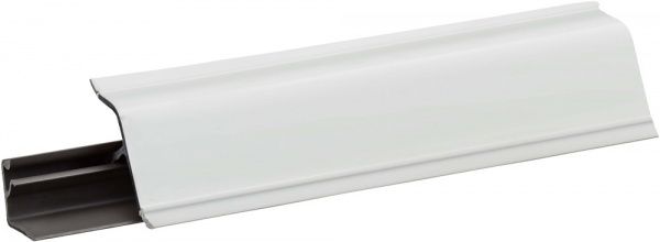 Плінтус для стільниці W74 4200x39x26 мм білий глянець