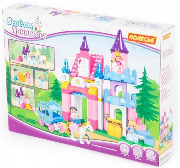 Конструктор Полісся Весела принцеса 77684