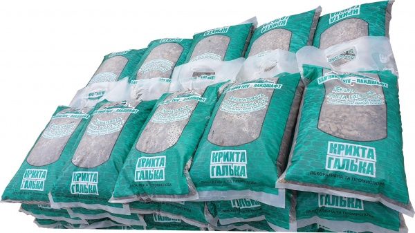 Галька KLVIV -Ландшафт Рубиновый Сад 2-4 см 10 кг