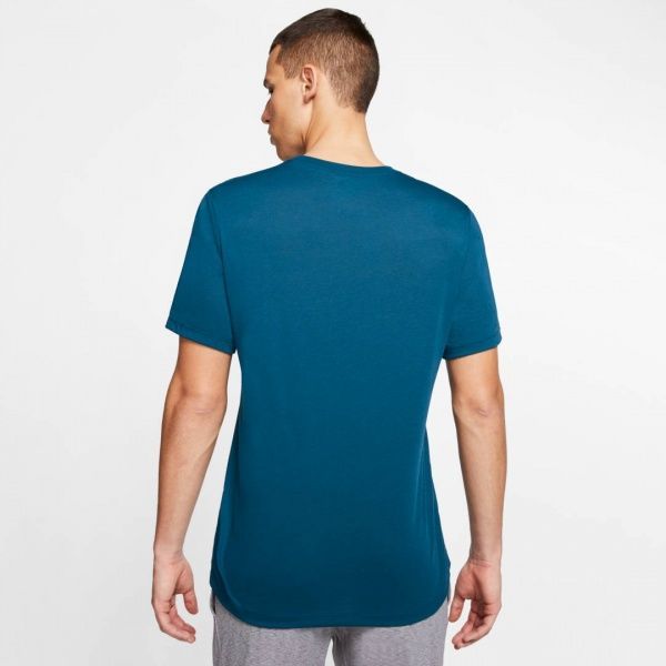 Футболка Nike M NK DRY TEE DB SSNL SWOOSH CK4248-432 L синій