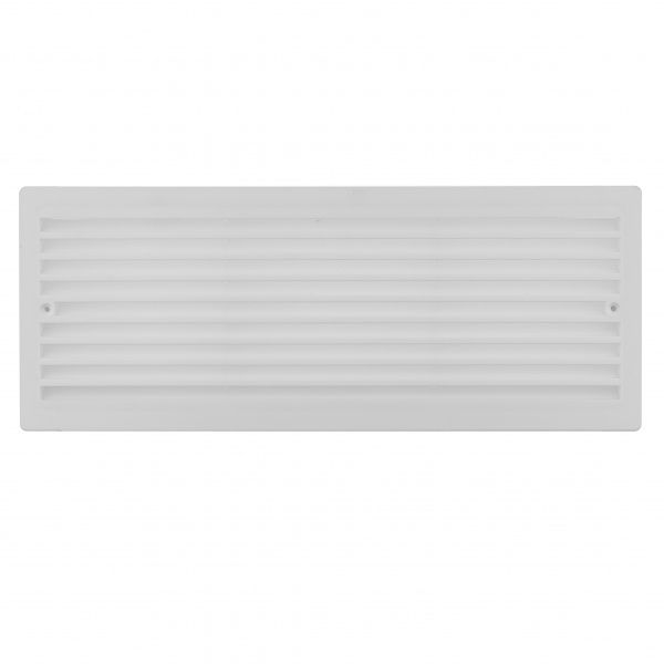 Гратка для вентиляції MiniMax дверна 115 х 295 мм пластик білий 
