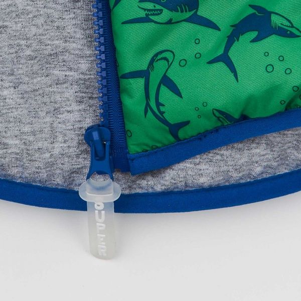 Жилет дитячий для хлопчика Соня акули р.122 салатовий 