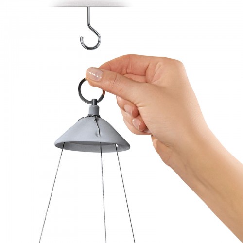 Вазон пластиковий Lechuza Cottage Nido (15193) круглий 6 л антрацит 