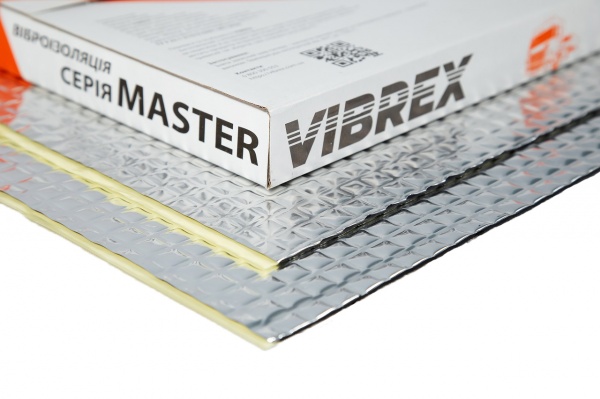 Виброизоляция Vibrex Master Light 500x350 2 мм