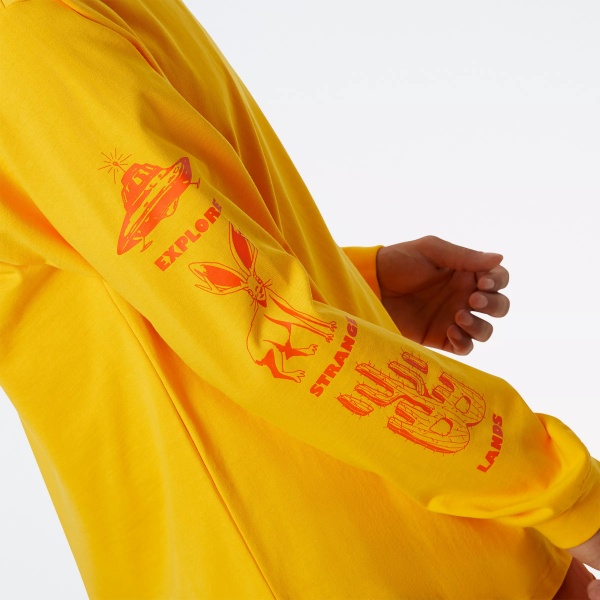 Футболка New Balance MT21511SFR р.M жовтий