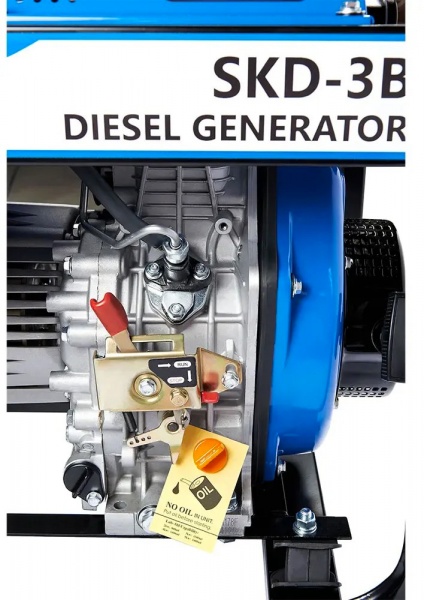 Електрогенераторна установка EnerSol 2,8 кВт / 3 кВт 230 В SKD-3B дизель