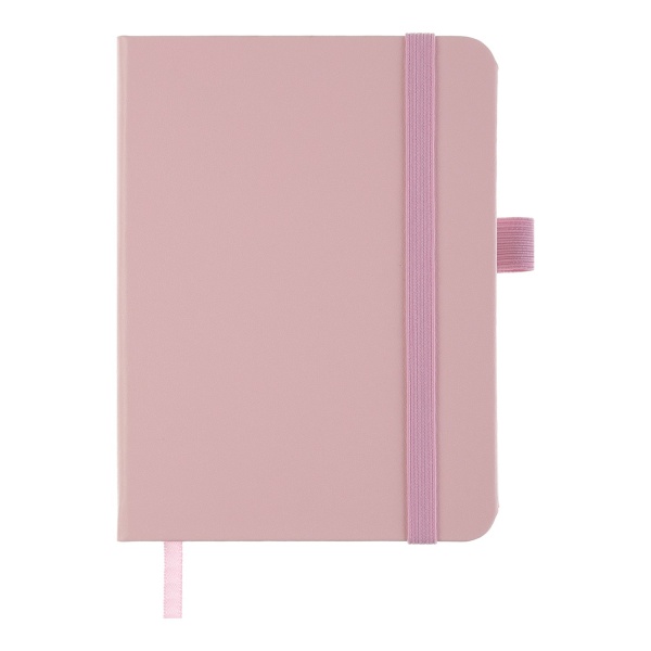 Книга для нотаток Etalon 95x140 мм 96 арк. клітинка рожевий Buromax