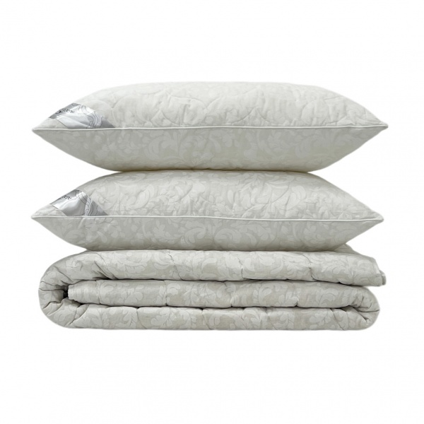 Ковдра бавовняна Cotton 155x215 см ARCLOUD білий