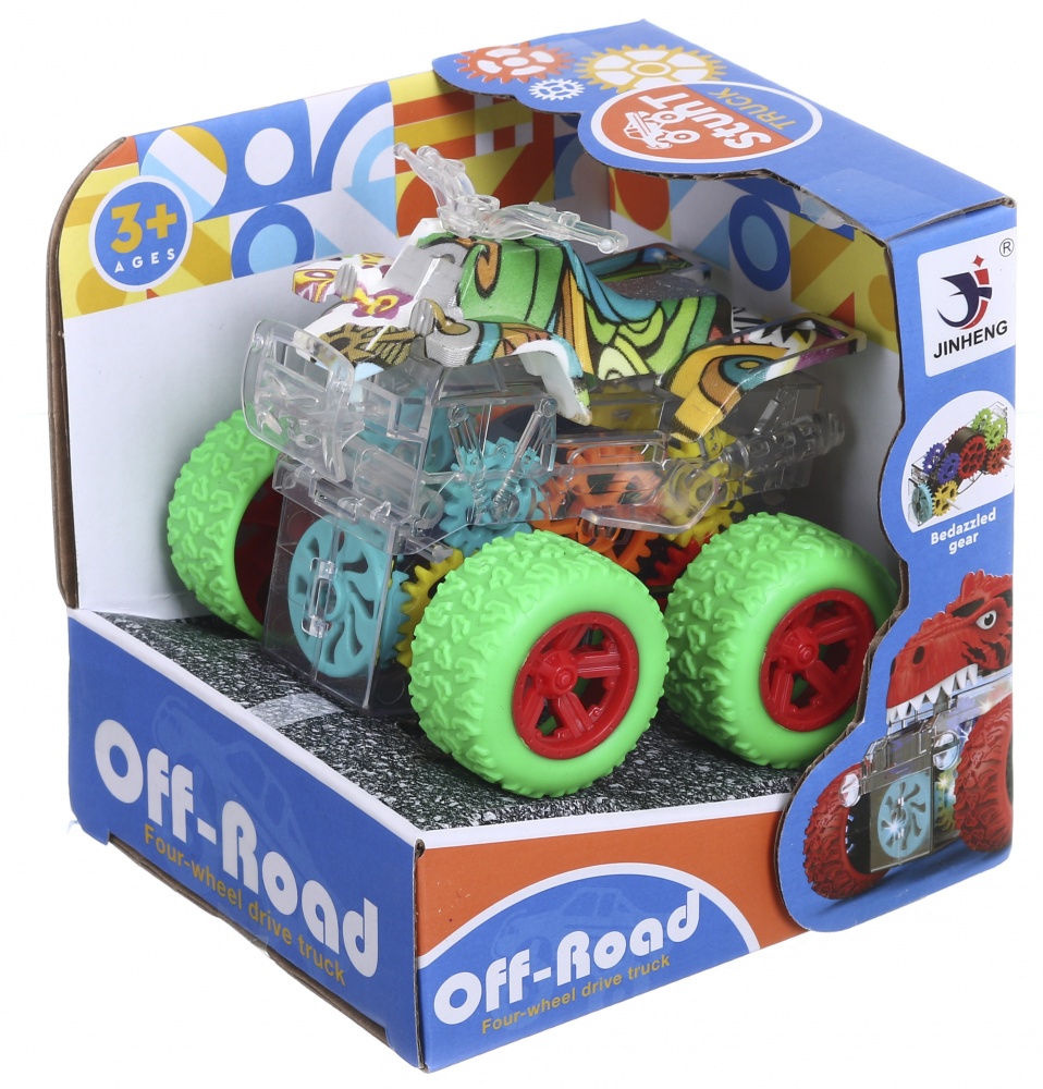 Автомобиль фрикционный JINHENG Off-road квадроцикл FTP1273950