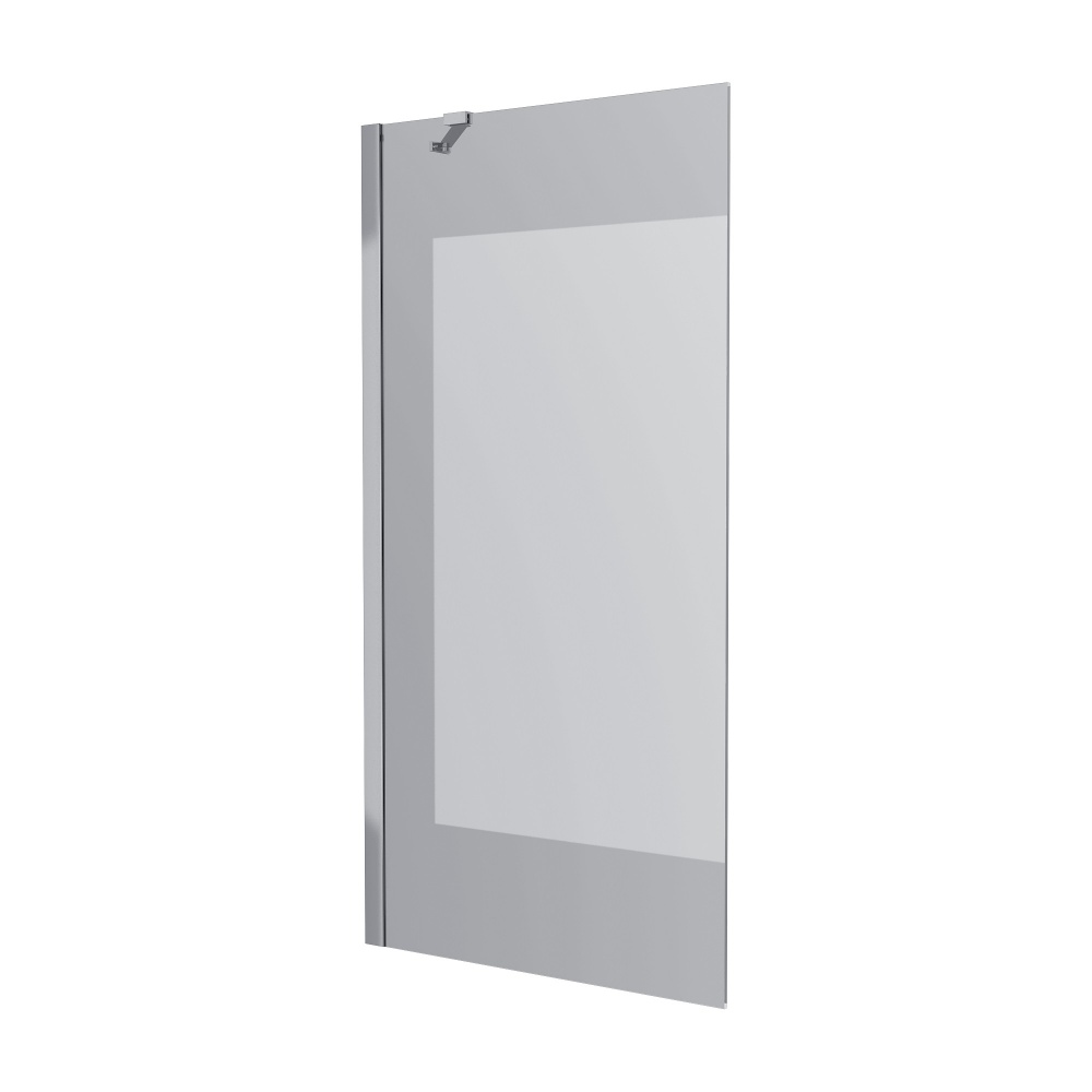 Шторка для ванны Koller Pool Proxima 800х1500 мм chrome, скло 8 мм clear