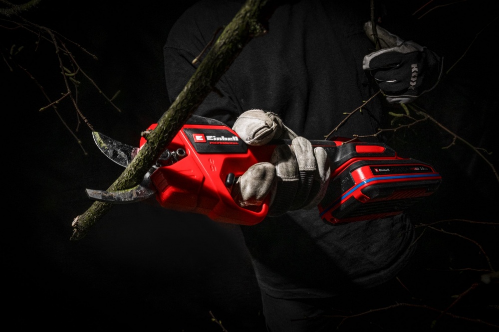 Секатор аккумуляторный Einhell Professional PXC GP-LS 18/28 Li BL Kit 2.5 Ah (3408320+4512097)