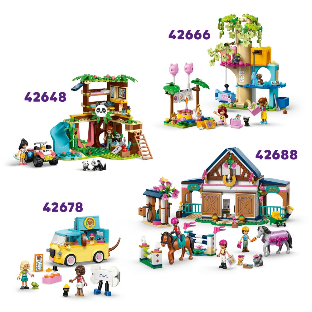 Конструктор LEGO Friends Пекарня собачьего лакомства 42677