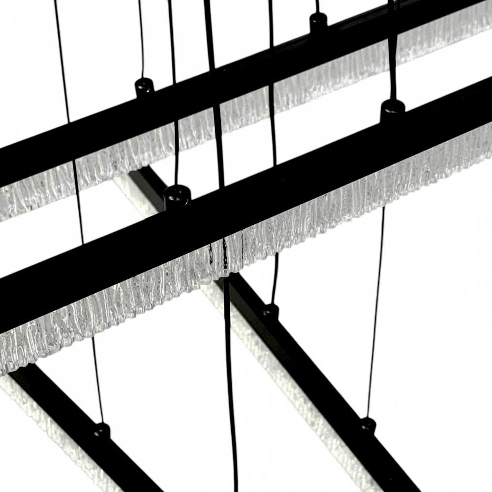 Люстра підвісна LIGHT SET GRIM PL-S 4 чорний