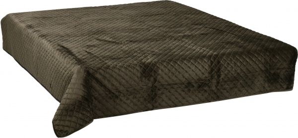 Покрывало Holland Velvet 220x240 см La Nuit зеленый 