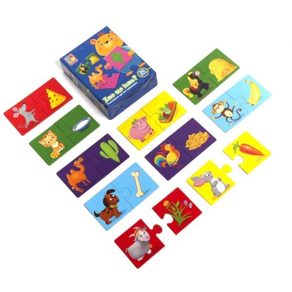 Развивающая игра Vladi Toys Кто что ест? VT1804-25