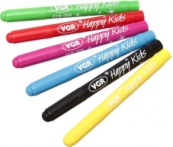 Фломастери Jumbo 6 шт. CCB-006 VGR