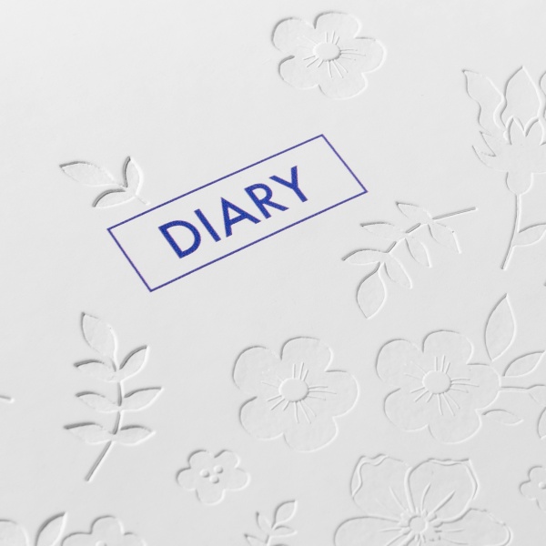 Щоденник датований Saga білий 352 стор. Leo Planner Unique A6 2024