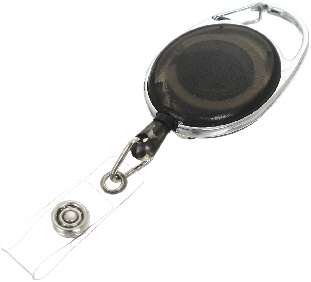 Клип-рулетка для бейджа с карабином 65-70 см 2 шт. Nota Bene