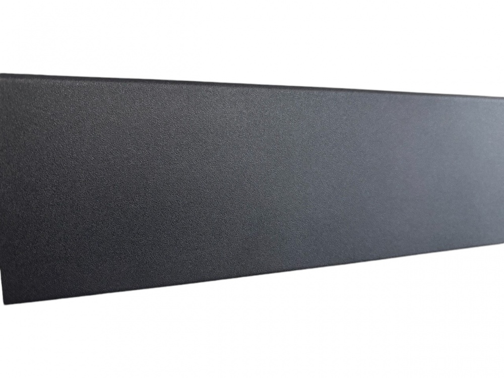 Плінтус МДФ Super Profil ПП1280К сірий стромболі 2070х79х12 мм