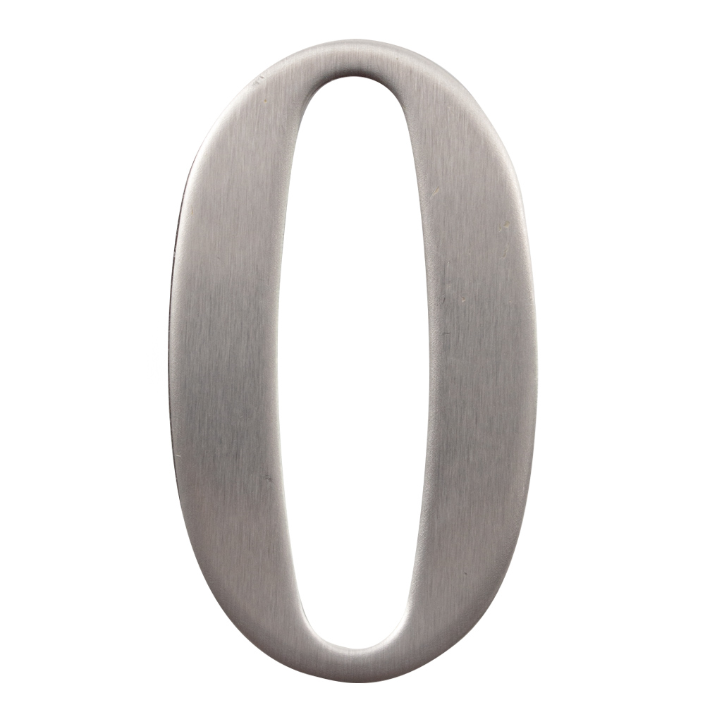 Цифра №0 нержавіюча сталь нікель 61 мм Arino 67707