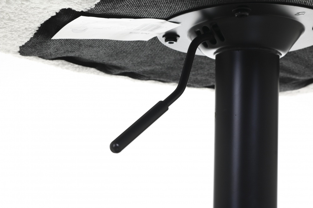 Стул барный ROUND UF TEDDY-11 480х510х910-1110 мм белый