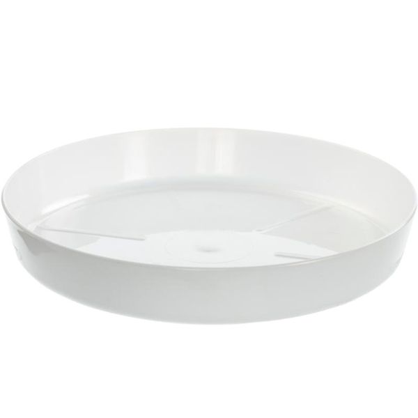 Піддон пластиковий Lamela Магнолія круглий (602) перламутровий 