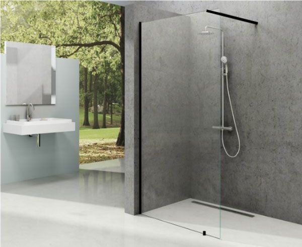 Неподвижная стенка для душа Ravak Walk In Wall-100 GW9WA0300Z1 черный 