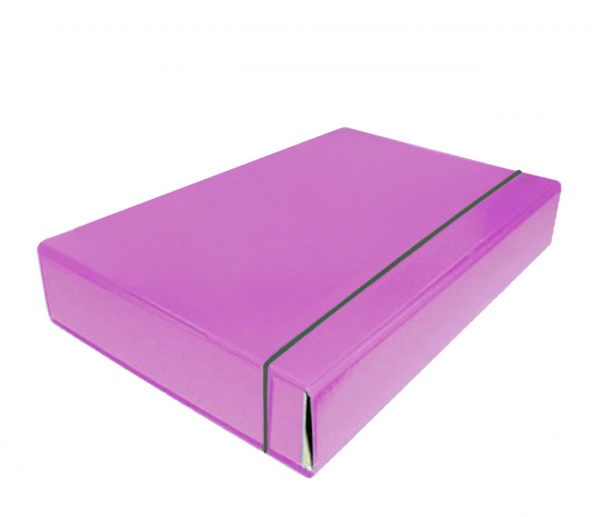 Папка-короб на резинке А4 60 мм в ассортименте iTEM