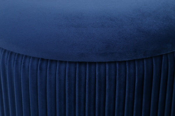 Сундук-пуф для хранения Francis синий 31,5х31,5х38 см 