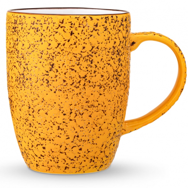 Чашка для чаю Splash Yellow 460 мл WL-667437/A Wilmax